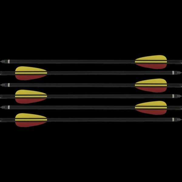 Man Kung 14 inch aluminium crossbow bolts 6-pack