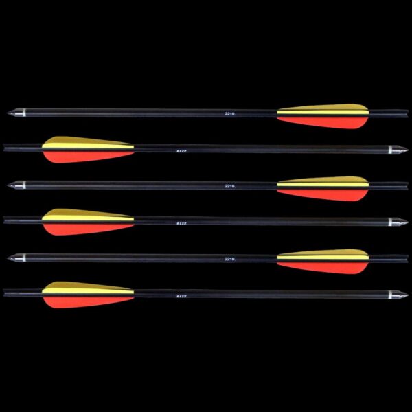 Man Kung 16 inch aluminium crossbow bolts 6-pack