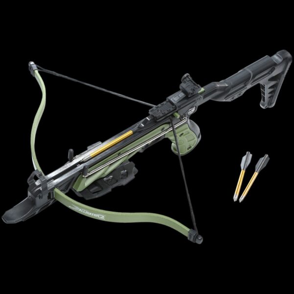 Man Kung Alligator Plus recurve pistol crossbow - 80 LBS/185 FPS - Image 2
