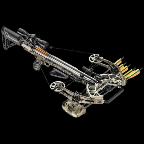 EK Archery Accelerator 410+ Compound Crossbow - 185lbs Snow Camo