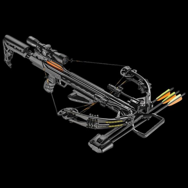 EK Archery Accelerator 370+ Compound Crossbow - 185lbs Black