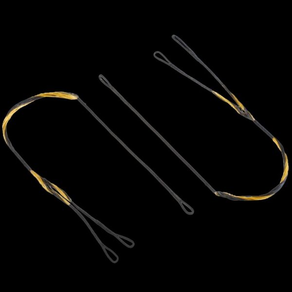 EK Archery Guillotine X / Ballistic 410 / Accelerator 410 Cable Set - Black/Gold