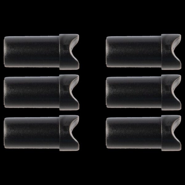Man Kung nocks for 16 inch aluminium bolts 6-pack