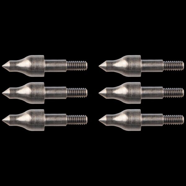 Man Kung points for 20 inch carbon bolts 6-pack