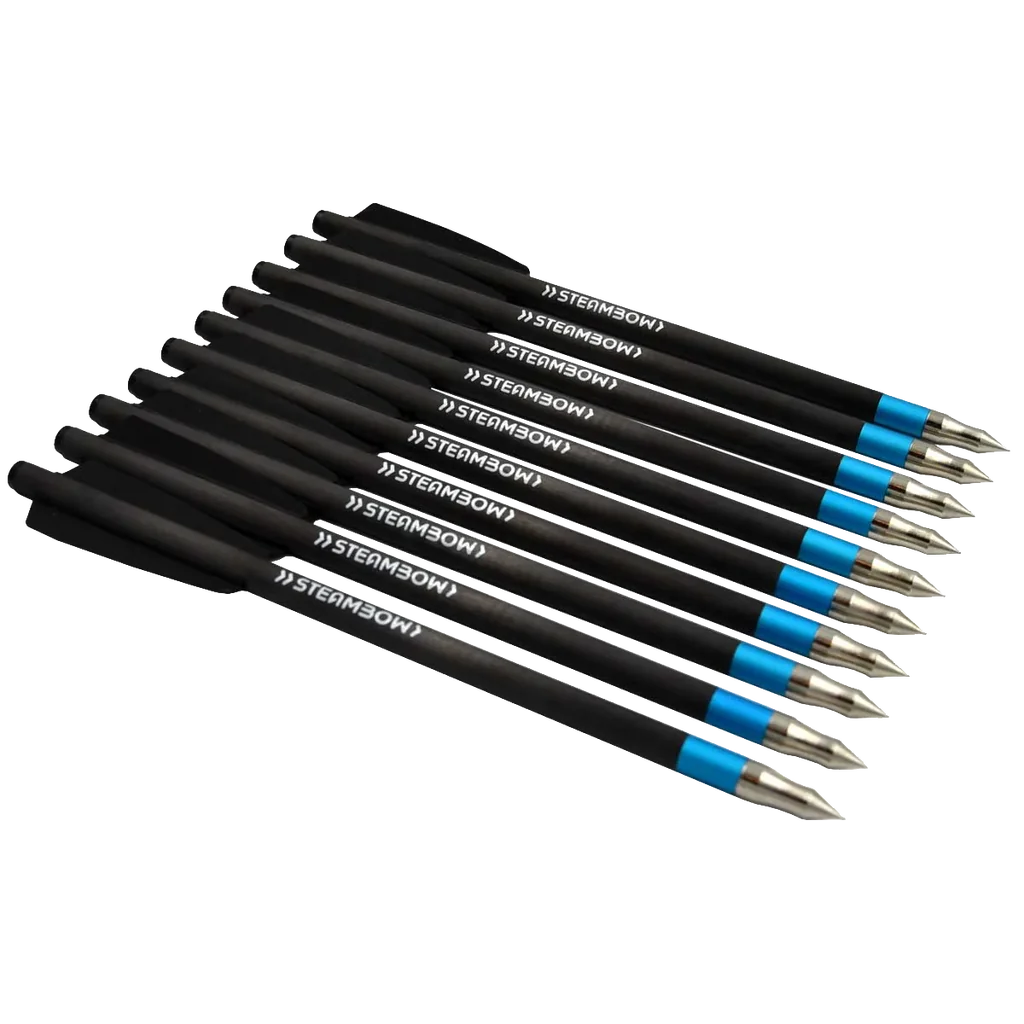 Steambow AR-Series – Carbon Light Target Arrows x 10