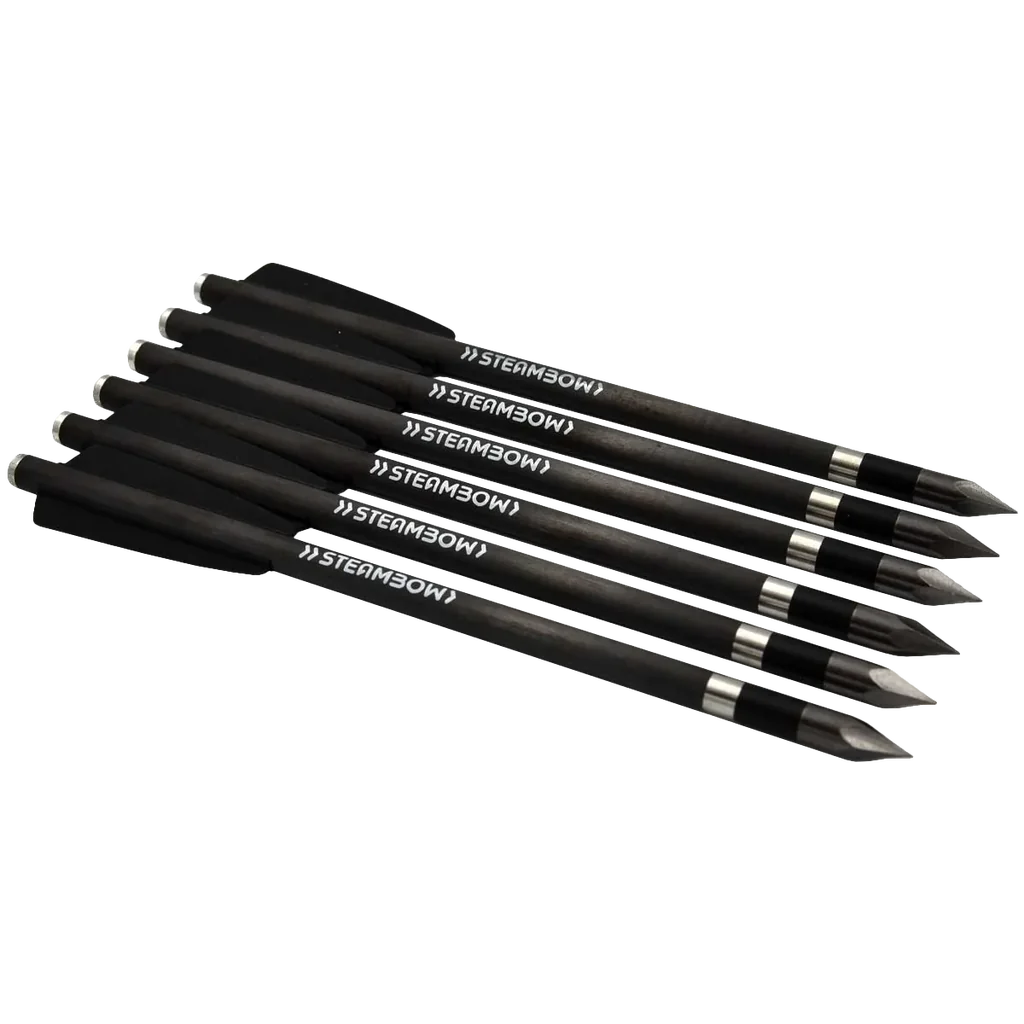 Steambow AR-Series – Carbon Heavy Bodkin Arrows x 6