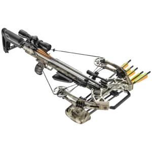 EK Archery Accelerator 410+ Compound Crossbow - 185lbs Snow Camo