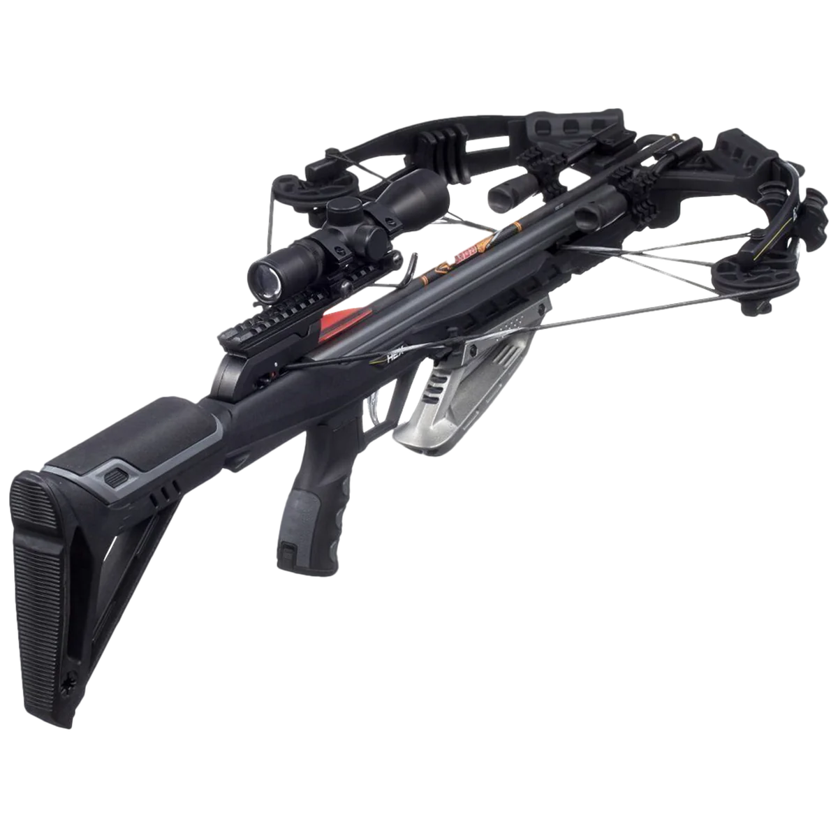 EK Archery HEX 400 Compound Crossbow - 210lbs Black - Image 2