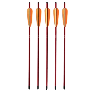 5 Pack of EK Archery Aluminium Bolts - 16" Heavy Duty