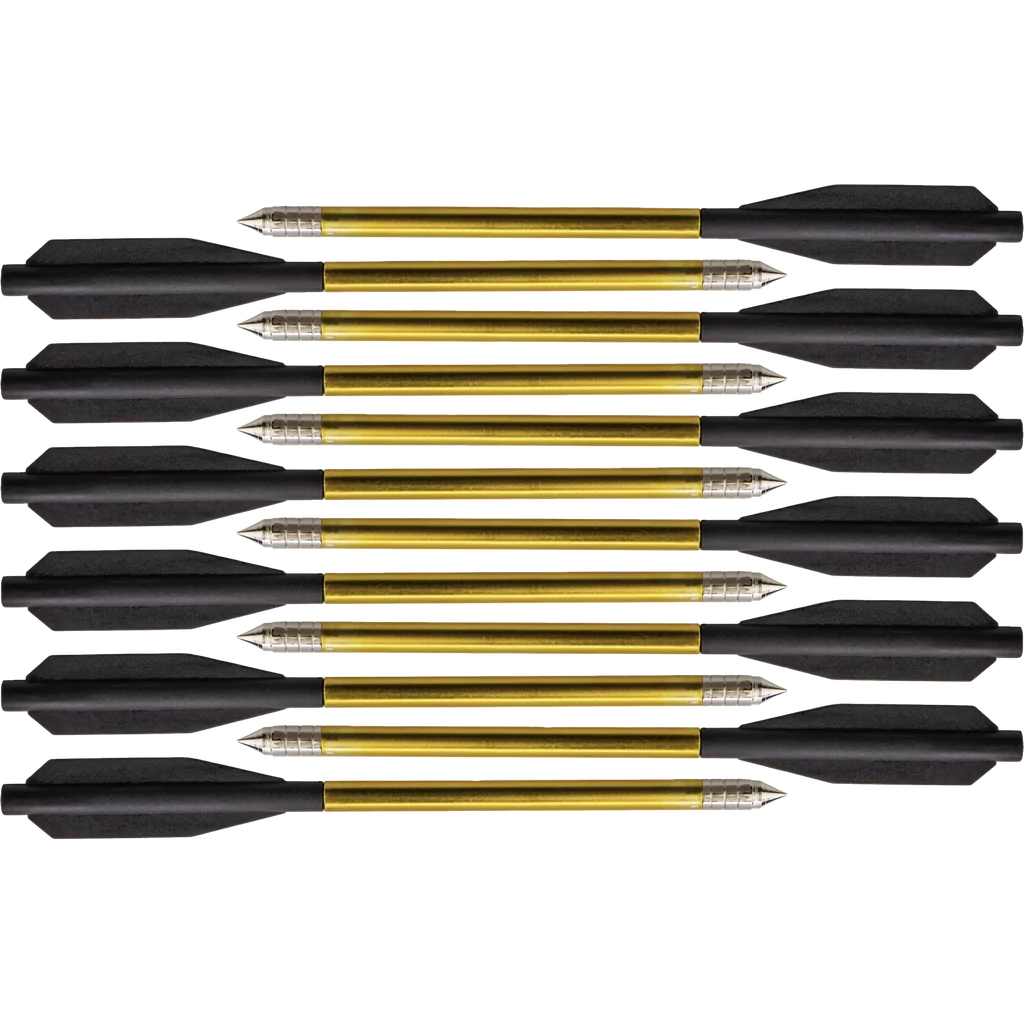 Man Kung 6.5 inch aluminium crossbow bolts 12-pack