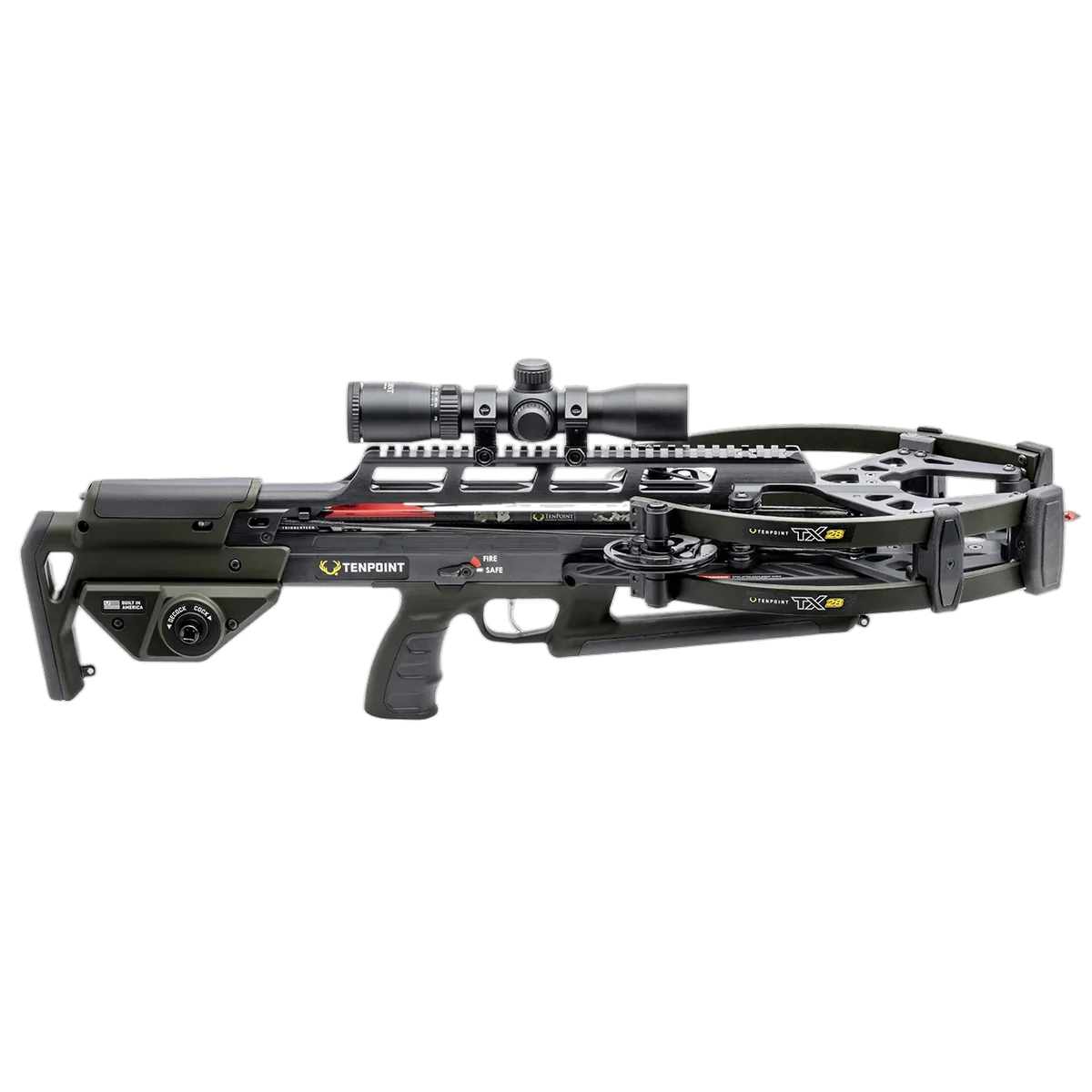 TenPoint TX 28, ACUslide MAXX, RangeMaster 100 Vektra Scope - Image 2