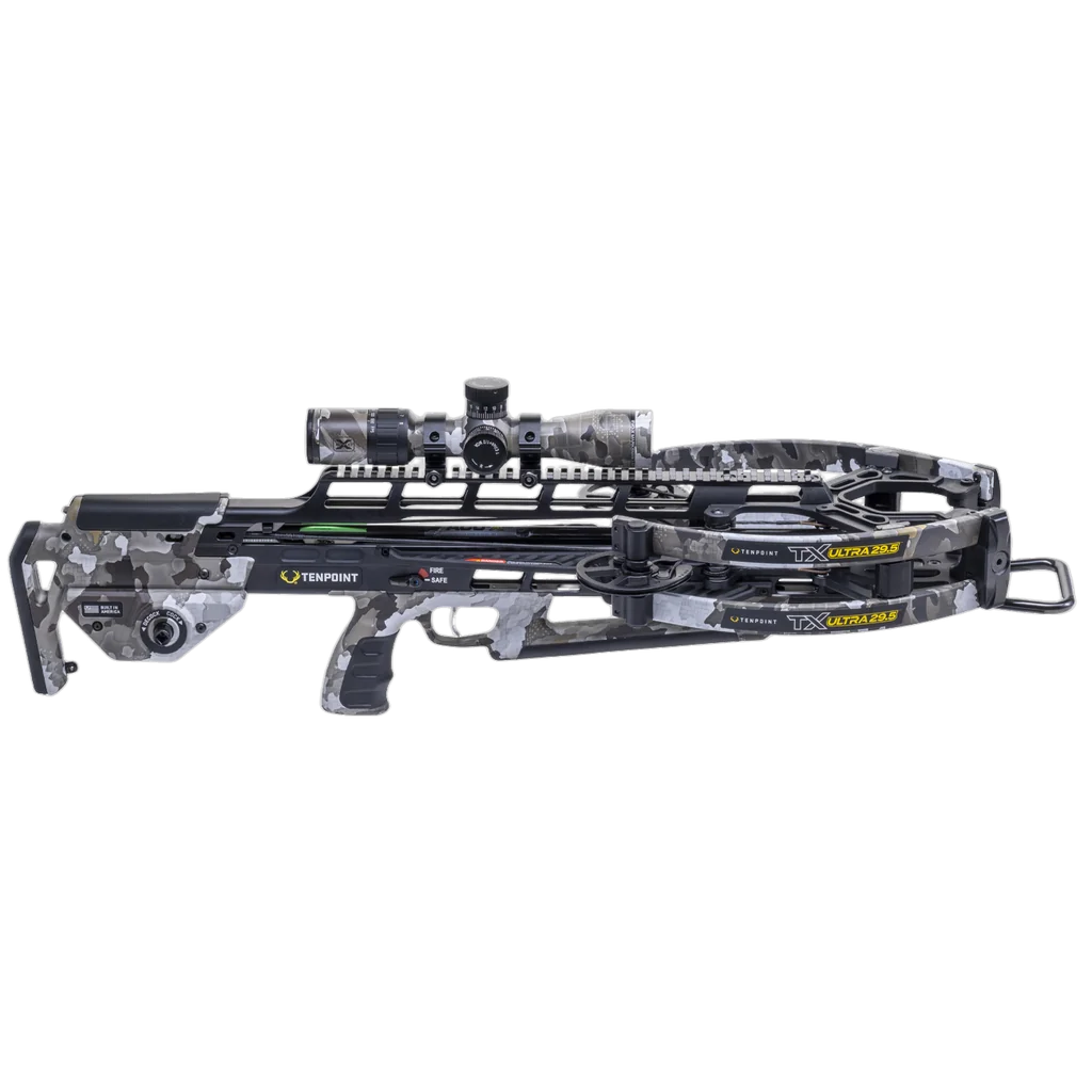 TenPoint TX Ultra 29.5, ACUslide MAXX, EVO-X Elite Camo Scope
