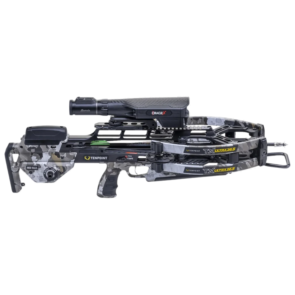 TenPoint TX Ultra 26.5 Oracle, ACUslide MAXX, Burris Oracle Scope ...