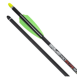 TenPoint Pro Elite 400 Carbon Arrows, 20", w/ Alpha-Nock HP .003"