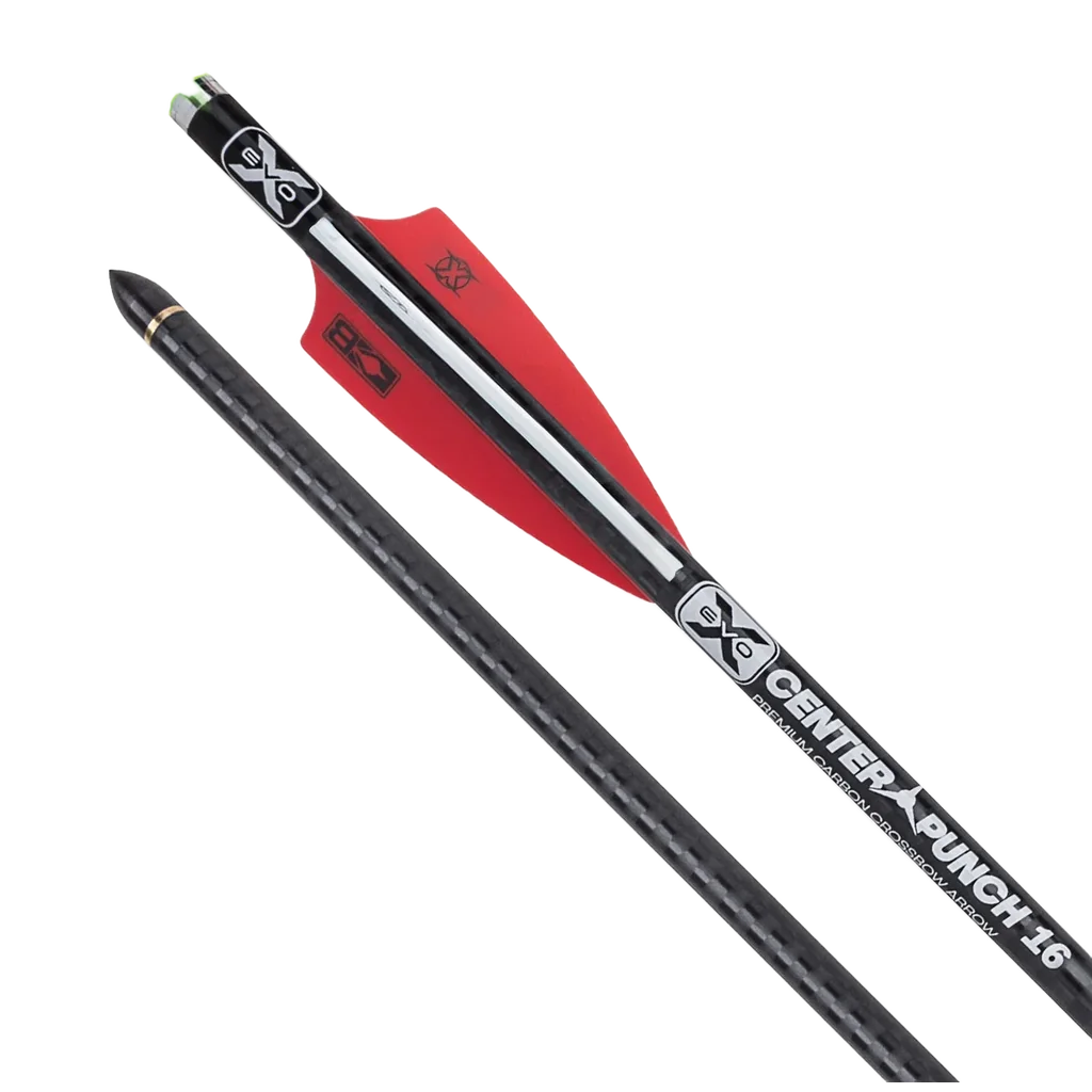 TenPoint EVO-X CenterPunch 16 Alpha-Blaze Carbon Arrows, 16", .001"
