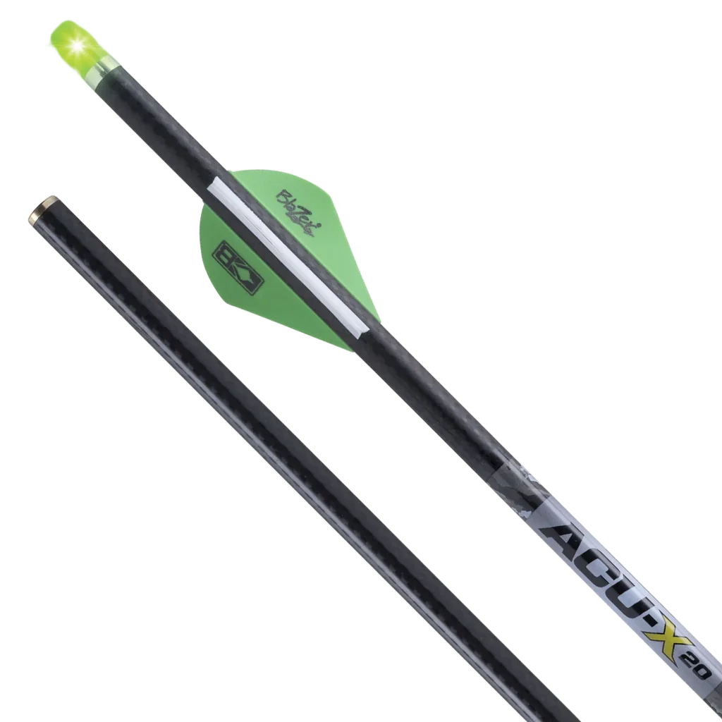 TenPoint ACU-X Carbon Arrows, 20", w/ ACU-X Nock .001"