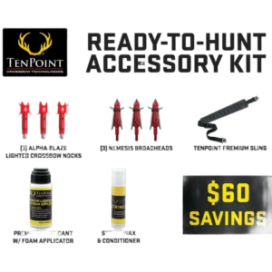 TenPoint Accessory Kit (Nemesis, Alpha-Blaze, Premium Sling, Lubes)