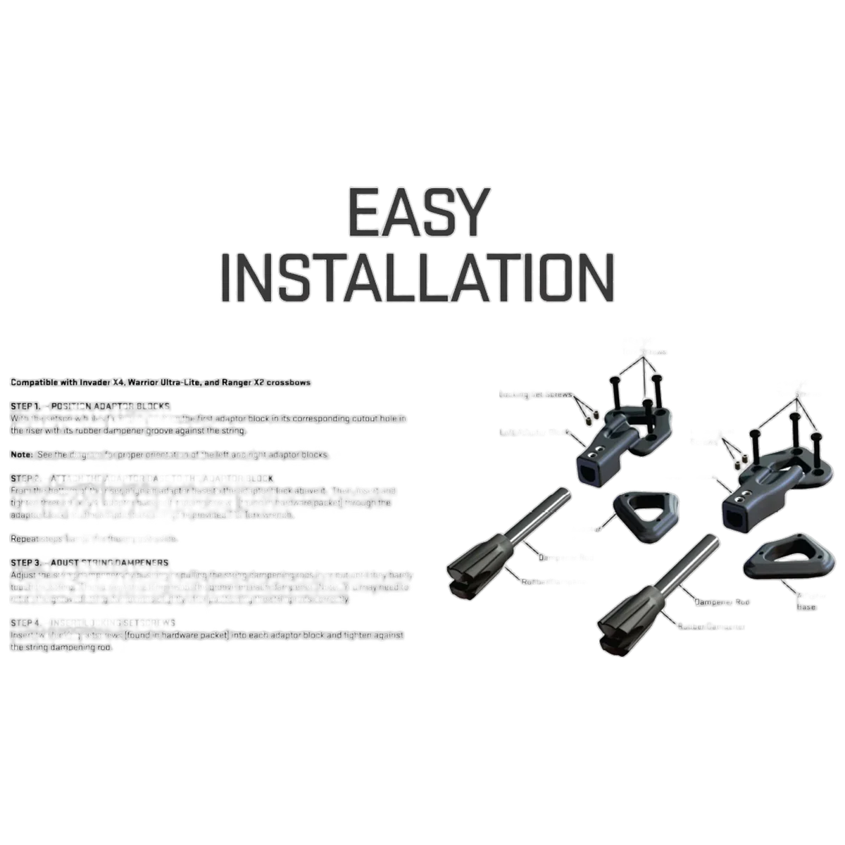 TenPoint Wicked Ridge SDS (f/Raider, Invader, Rampage & Blackhawk) - Image 4