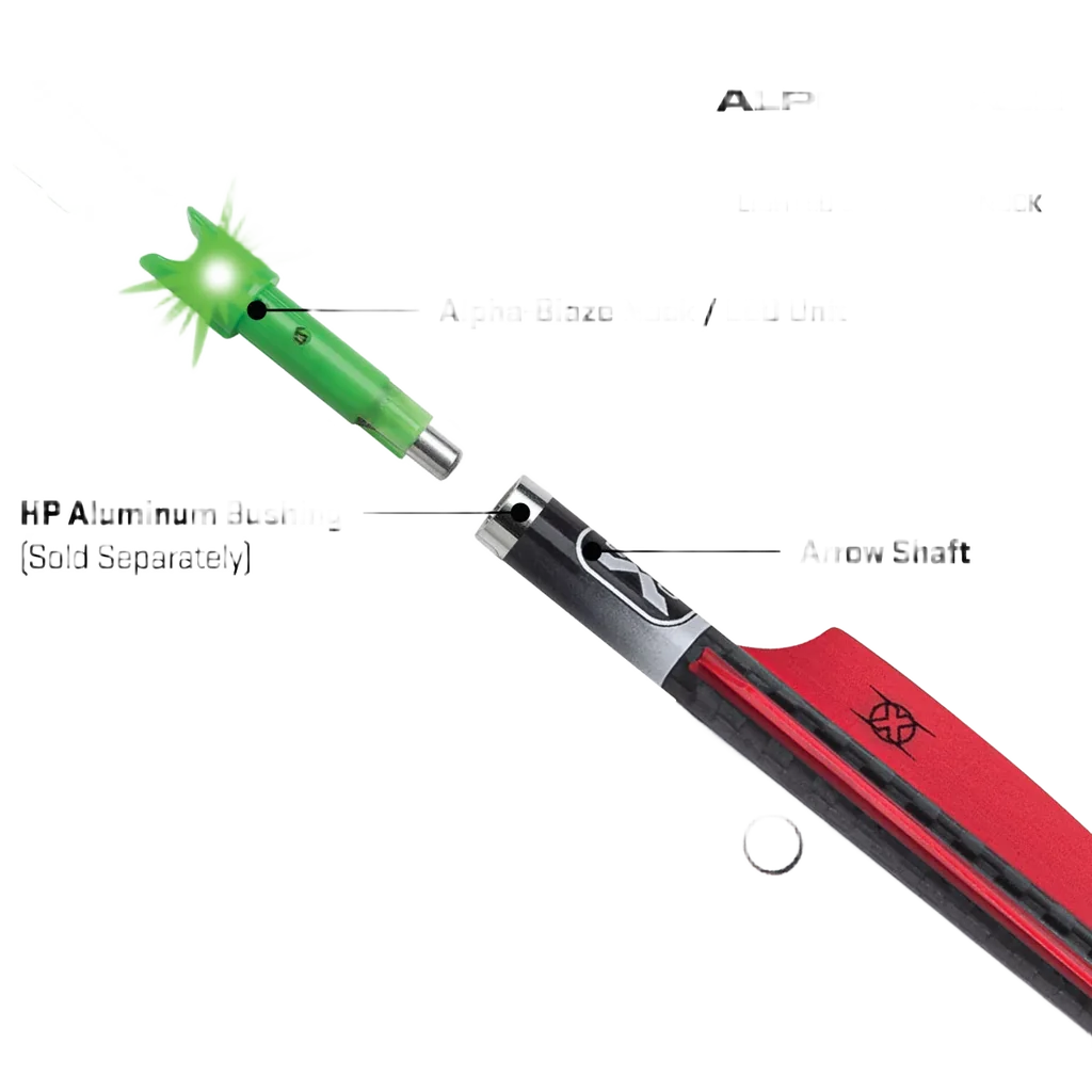 TenPoint Alpha-Blaze Lighted Nock for HP Bushing