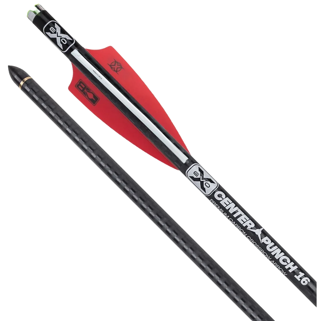 TenPoint EVO-X CenterPunch 16 Alpha-Blaze Carbon Arrows, 16", .001"