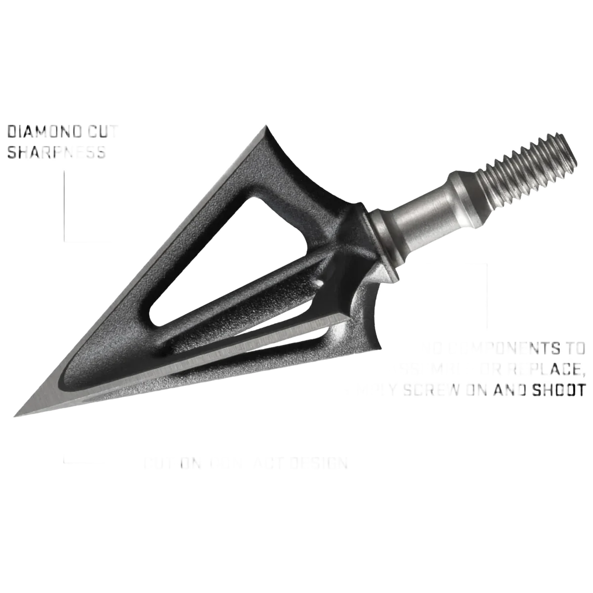 TenPoint EVO-X Montec Fixed-Blade Broadhead, 100 grain - Image 2