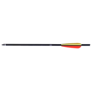Man Kung 16 inch aluminium crossbow bolt black (9mm)