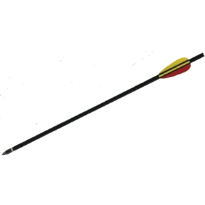 Man Kung 20 inch aluminium crossbow bolt black (9mm)