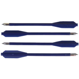 Man Kung 6.5 inch plastic crossbow bolts 12-pack Blue