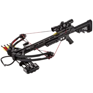 Man Kung Stalker Compound Crossbow Kit Black - 185 LBS/370 FPS