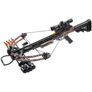 Man Kung Stalker Compound Crossbow Kit Foliage Camo - 185 LBS/370 FPS
