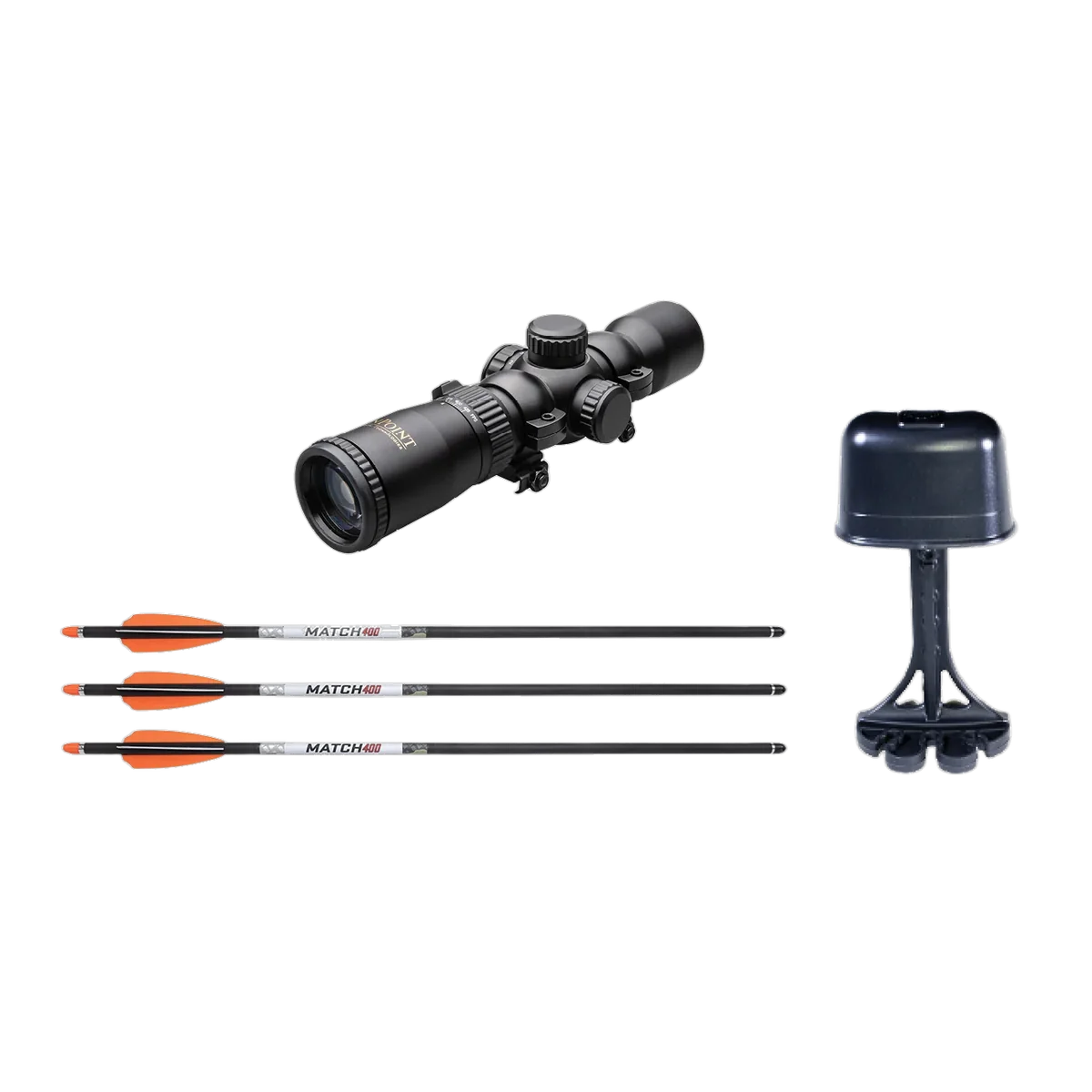 Wicked Ridge Fury 410 De-Cock, ACUdraw De-Cock, RangeMaster 100 Scope - Image 5