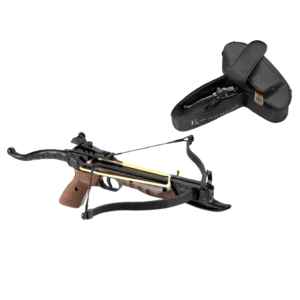 EK Archery Cobra Aluminium Pistol Crossbow Wood - 80lbs With Carry Case