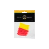 EK Archery Yellow/Red Vanes 2.5" - Pack of 10