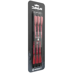 Barnett DEMUN HYPERBOLT, C10 CARBON - 3 FLETCH (6PK) - Image 2