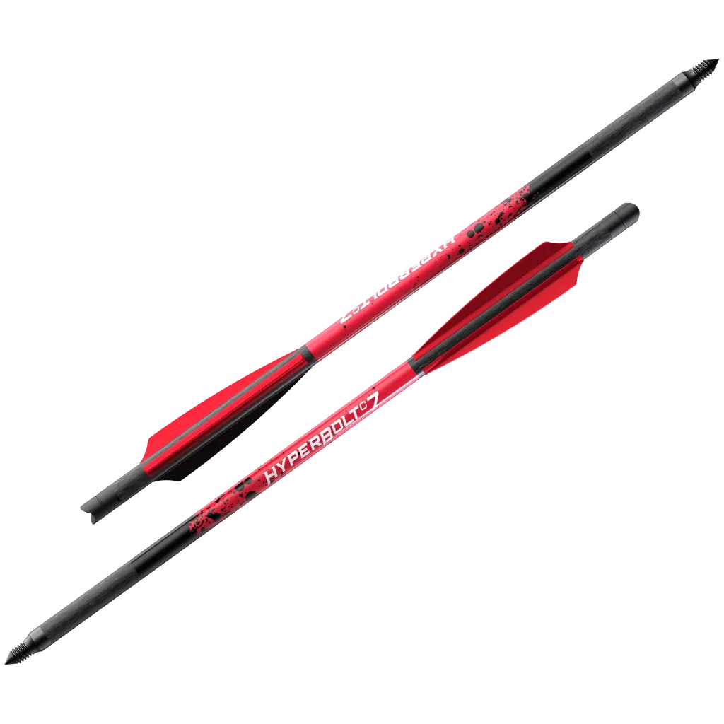 Barnett DEMUN HYPERBOLT, C7 CARBON - 3 FLETCH (6PK)