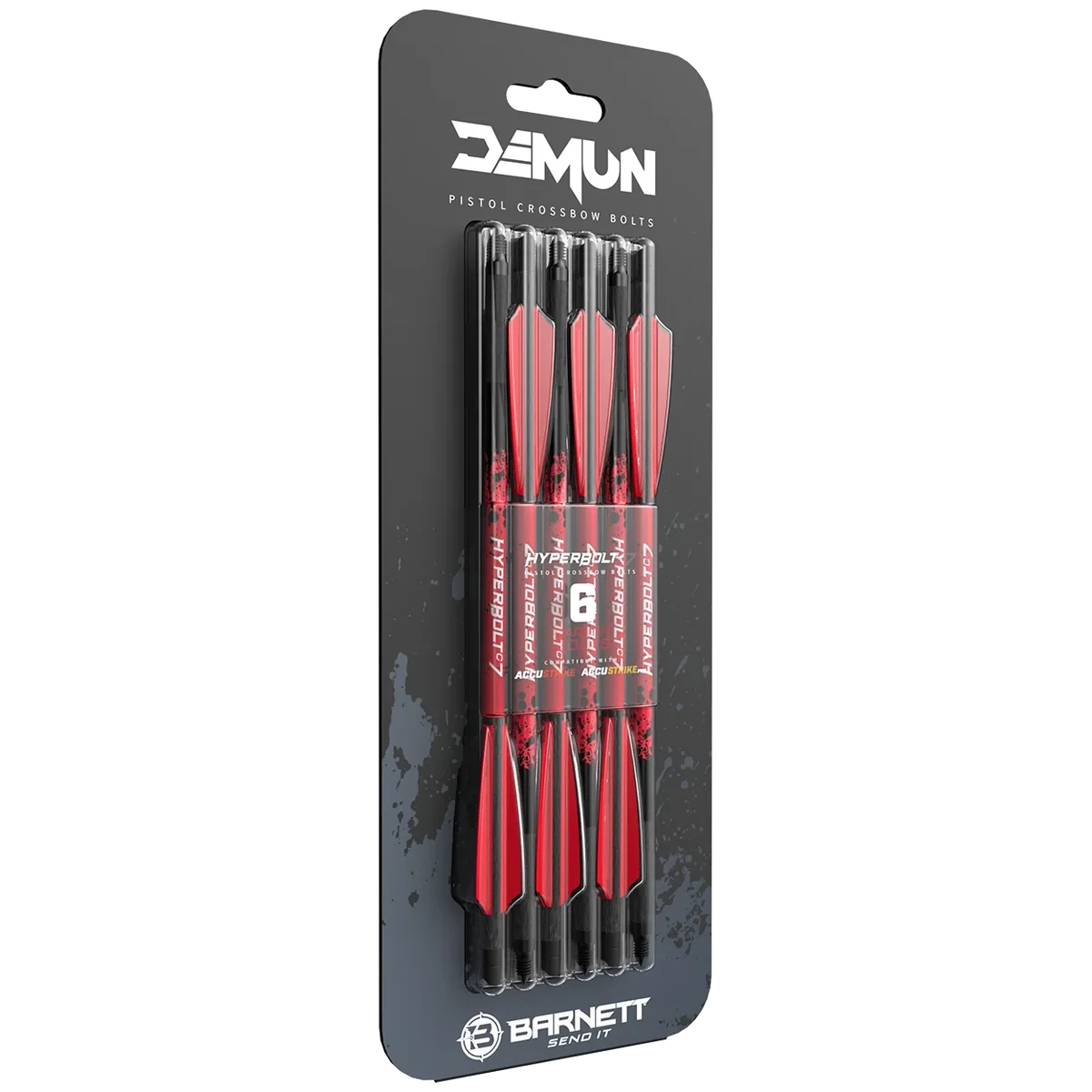 Barnett DEMUN HYPERBOLT, C7 CARBON - 3 FLETCH (6PK) - Image 2