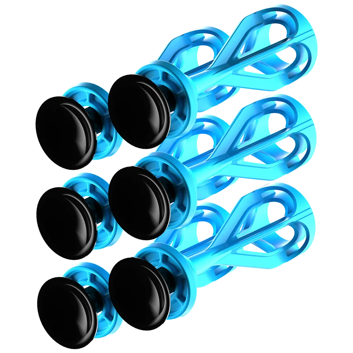 Barnett PHANTUM SUCTION DARTS 6PK BLUE - Image 3