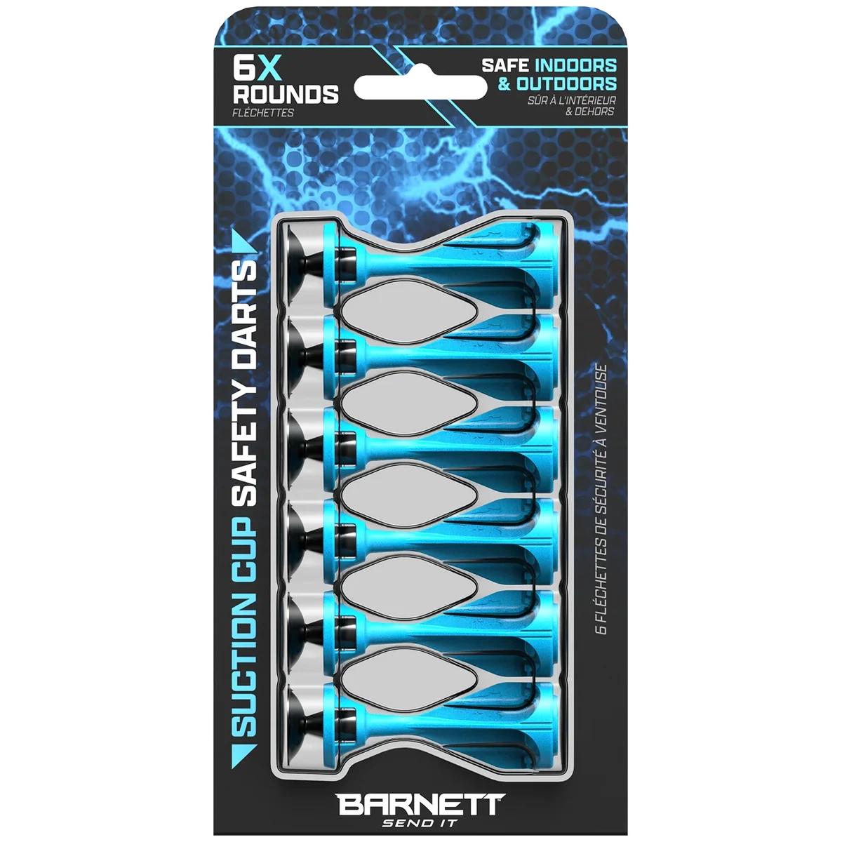 Barnett PHANTUM SUCTION DARTS 6PK BLUE - Image 4