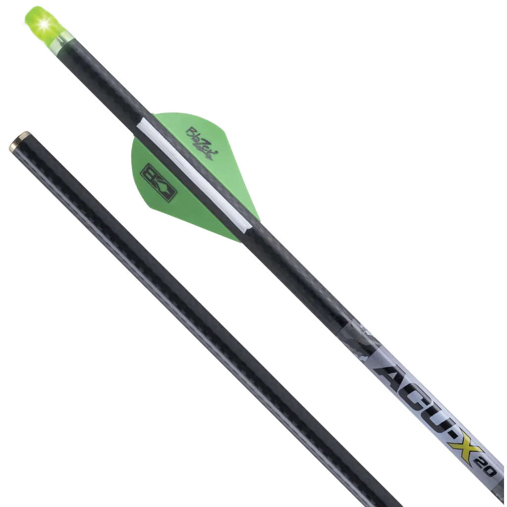 TenPoint ACU-X Lighted Carbon Arrows, 20", .001"