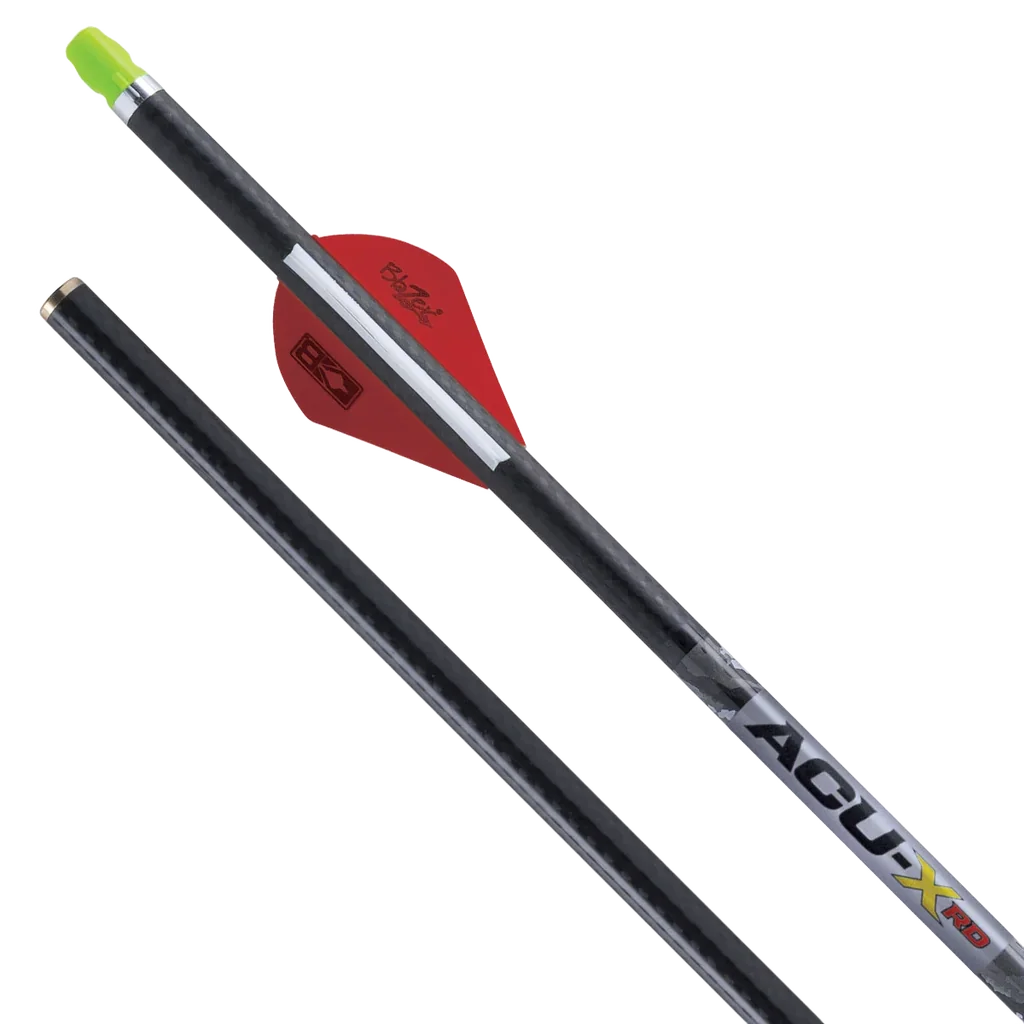 TenPoint ACU-X RD Carbon Arrows, 20", w/ ACU-X Nock .001"
