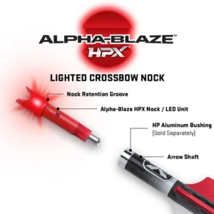 TenPoint Alpha-Blaze HPX Lighted Nock for HP Bushing