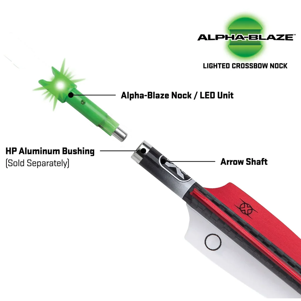 TenPoint Alpha-Blaze Lighted Nock for HP Bushing
