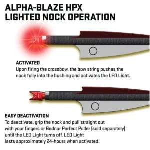 TenPoint CenterPunch HPX Alpha-Blaze Carbon Arrows, 20", .001" - Image 2