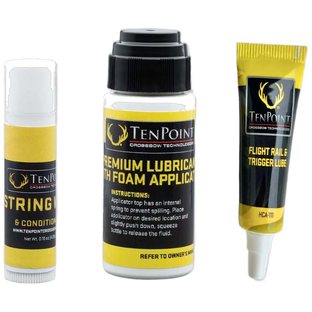 TenPoint Maintenance Kit (Premium Lube, Wax & Trigger Lube)