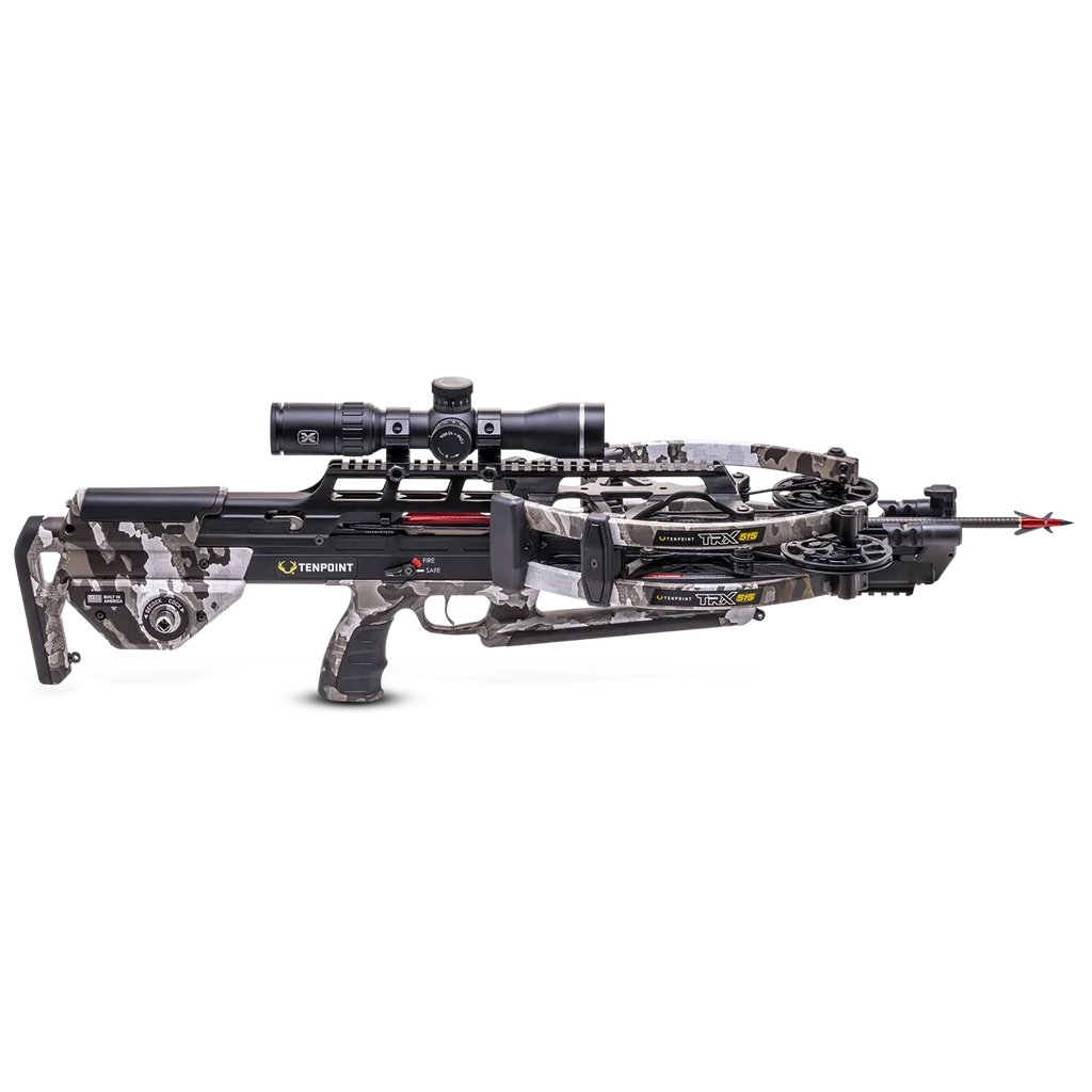 TenPoint TRX 26, ACUslide MAXX, RangeMaster 100 Camo Scope