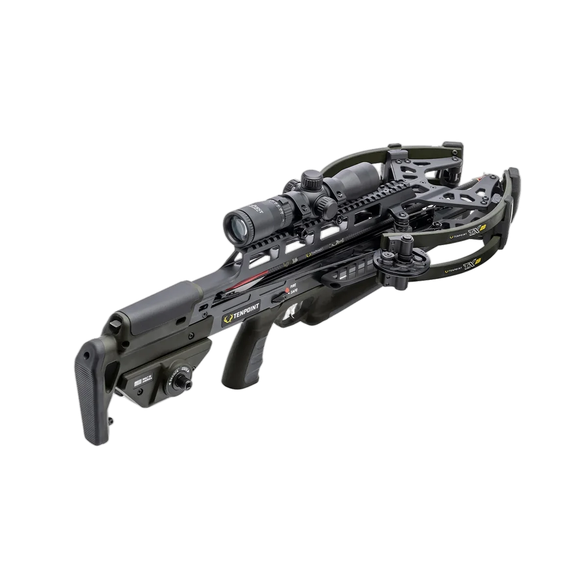 TenPoint TX 28, ACUslide MAXX, RangeMaster 100 Vektra Scope - Image 4